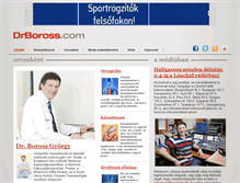 Tablet Screenshot of drboross.com